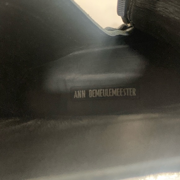 NWOT Ann Demeulemeester leather strap sneakers - Picture 4 of 7